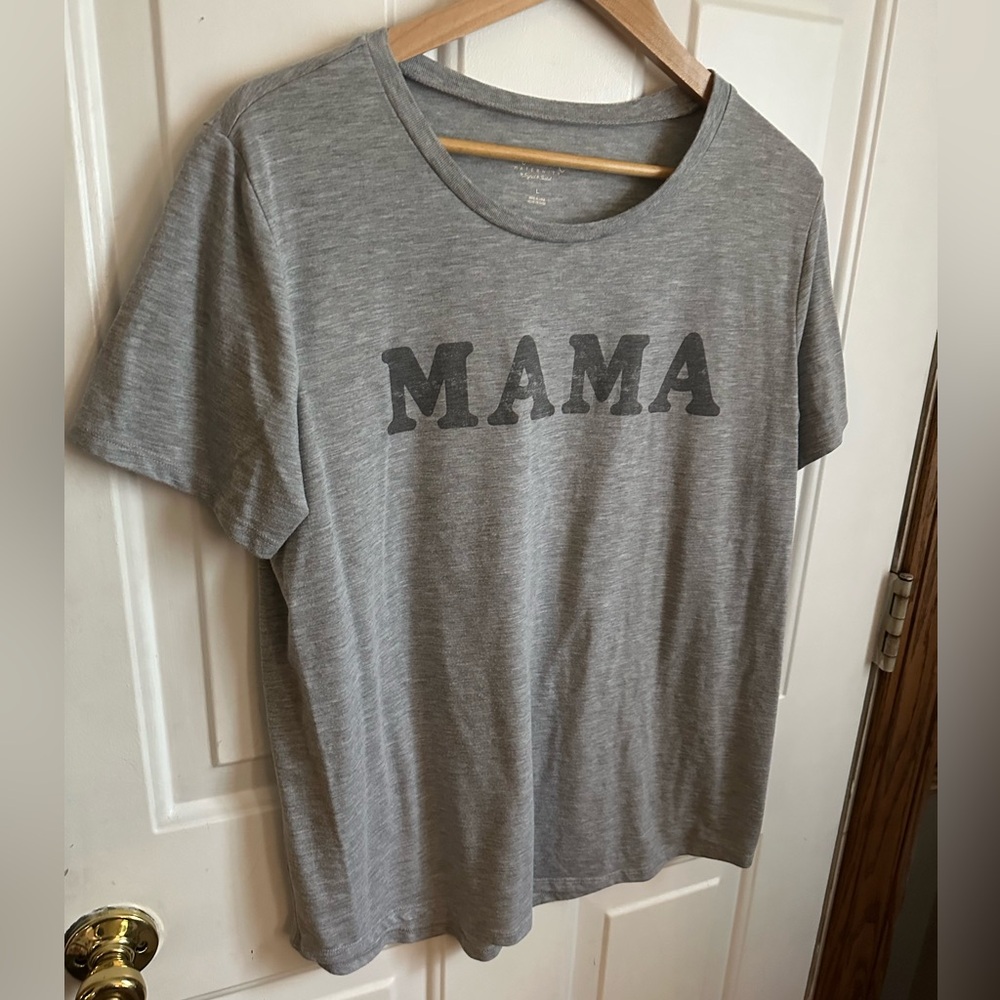 Ingrid & Isabel Heather Gray Maternity Tee